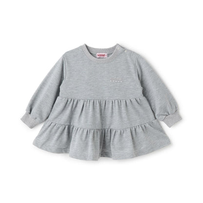 迷你薄絨分層連衣裙