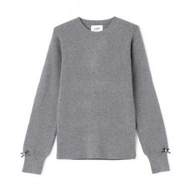 【リンク/フワもちっと】羅紋針織衫