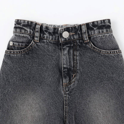【LOVE DENIM】寬鬆直筒褲