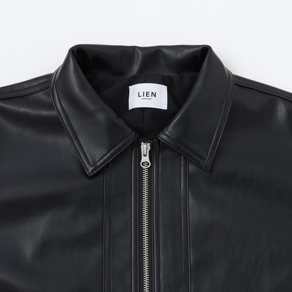 【リンク】仿皮夾克