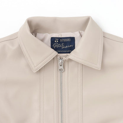 【リンク】仿皮夾克