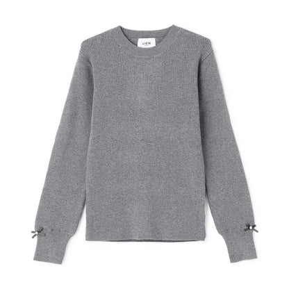 【リンク/フワもちっと】羅紋針織衫