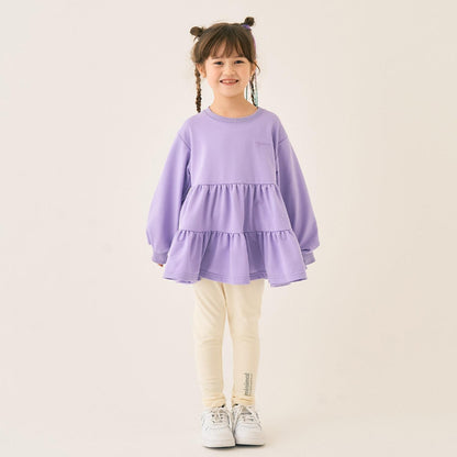 迷你薄絨分層連衣裙