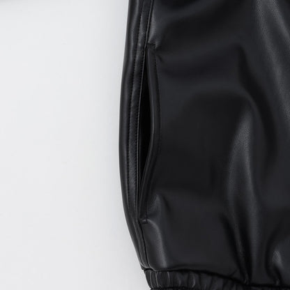 【リンク】仿皮夾克