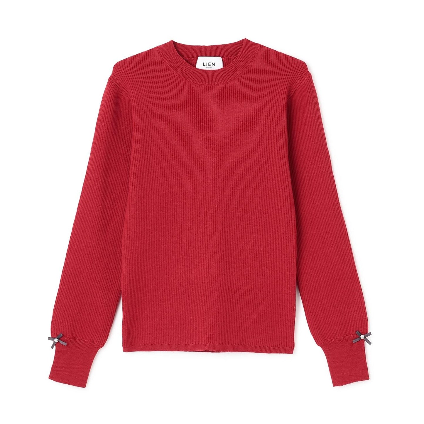 【リンク/フワもちっと】羅紋針織衫