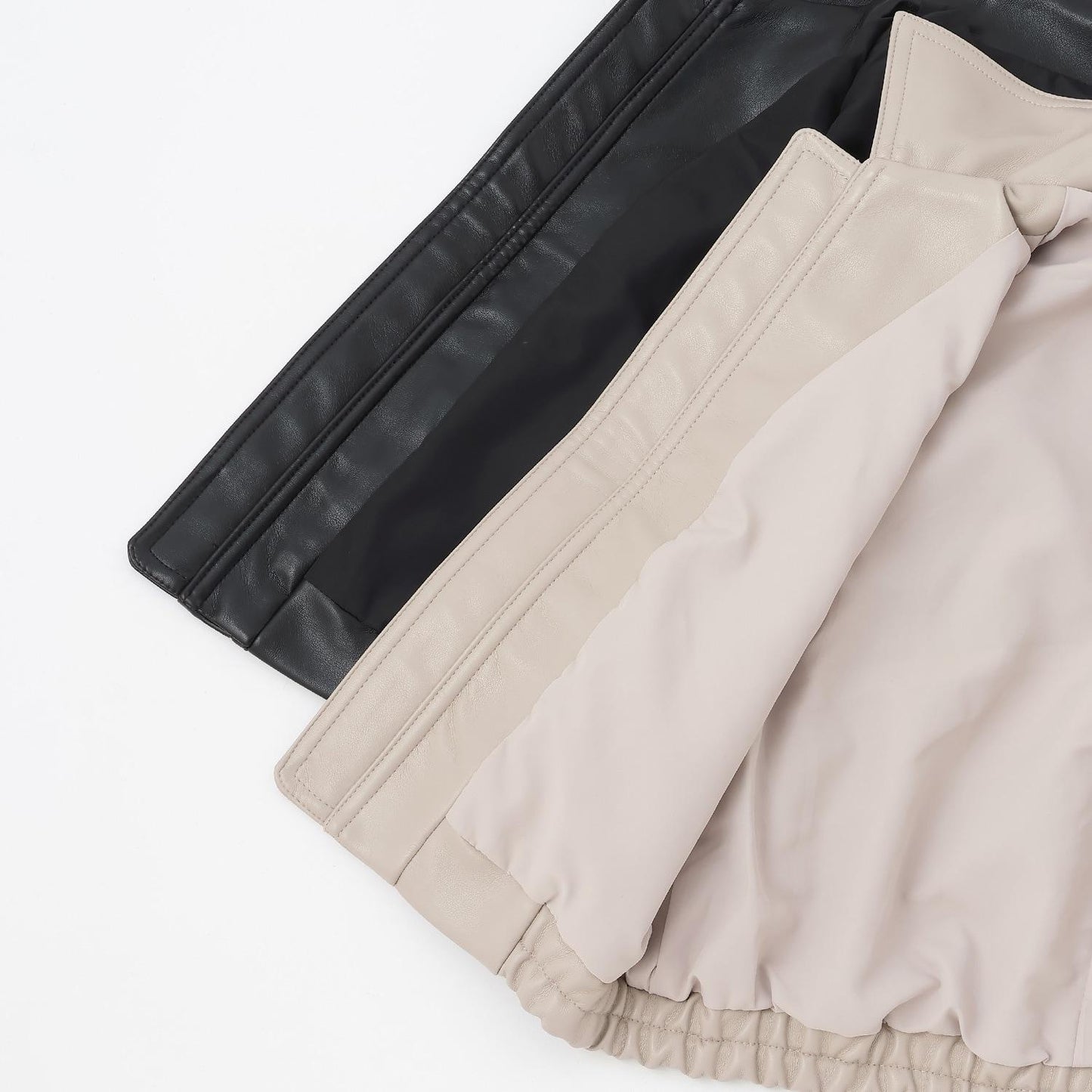 【リンク】仿皮夾克