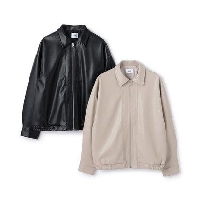 【リンク】仿皮夾克