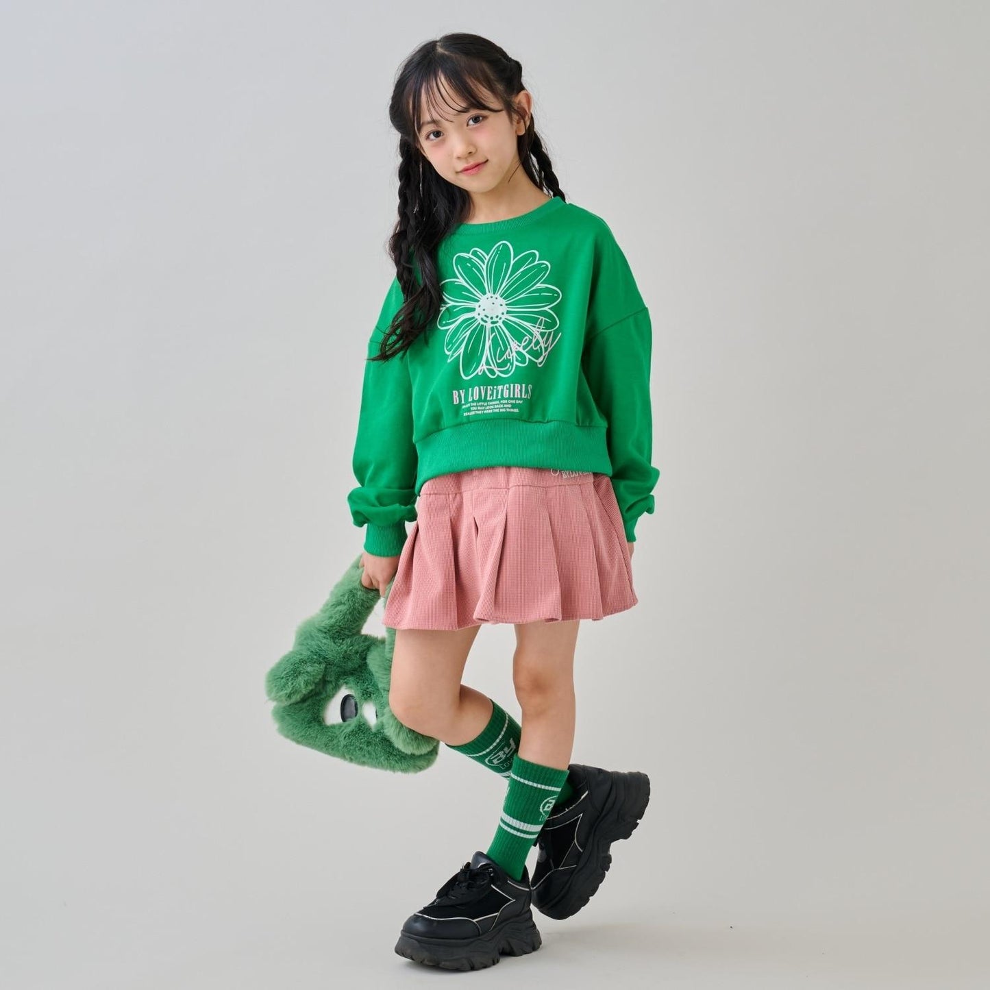 褶皺層疊半身裙