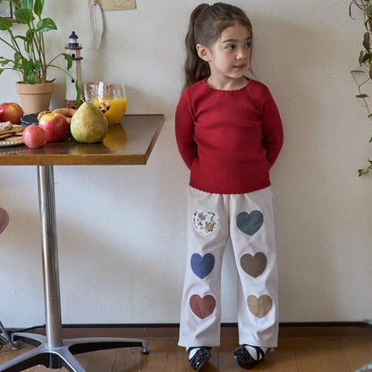 【リンク/フワもちっと】羅紋針織衫（兒童尺碼）