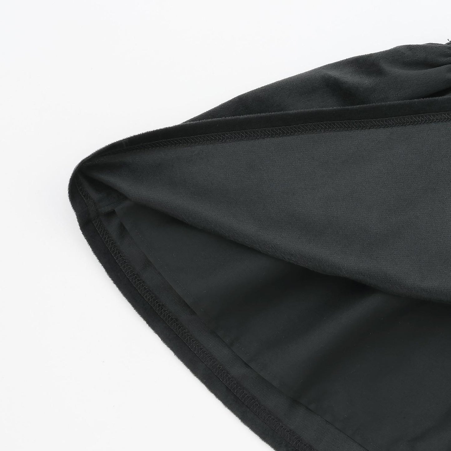 【リンク】拼接荷葉邊長款上衣