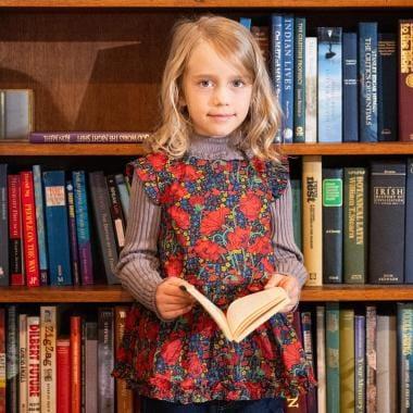 克萊門蒂娜雛菊圖案長款上衣