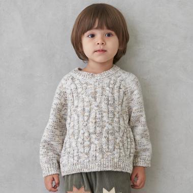 【可水洗】混紡紗線針織衫