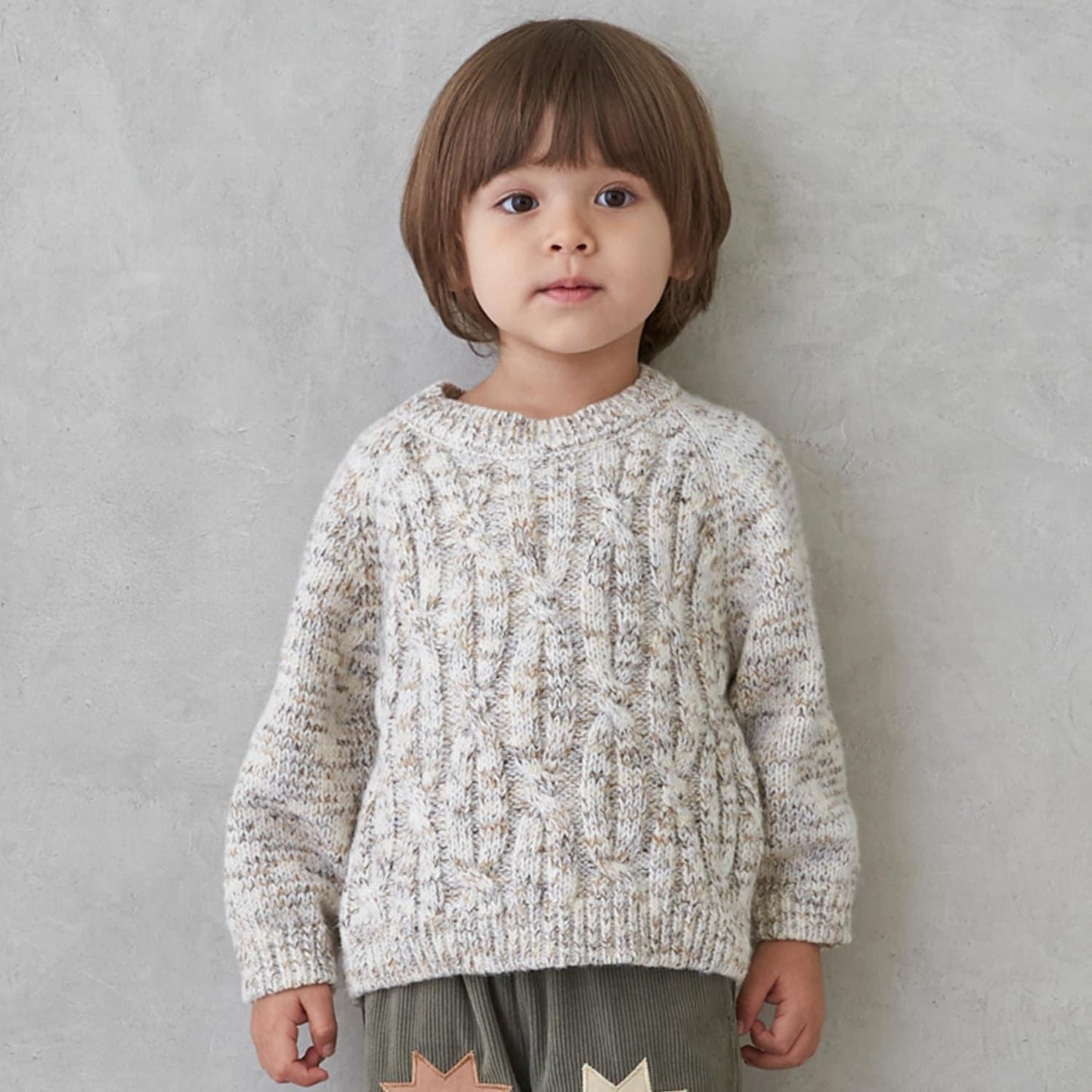 【可水洗】混紡紗線針織衫