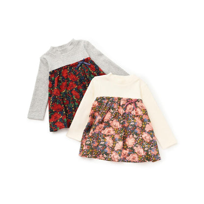 克萊門蒂娜雛菊印花長款上衣