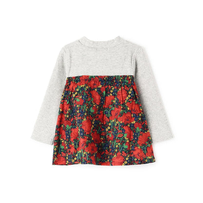 克萊門蒂娜雛菊印花長款上衣