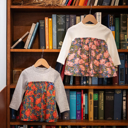 克萊門蒂娜雛菊印花長款上衣