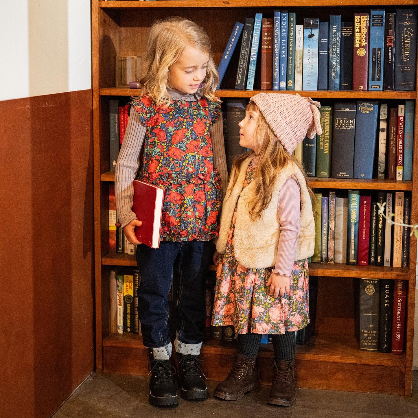 克萊門蒂娜雛菊圖案長款上衣