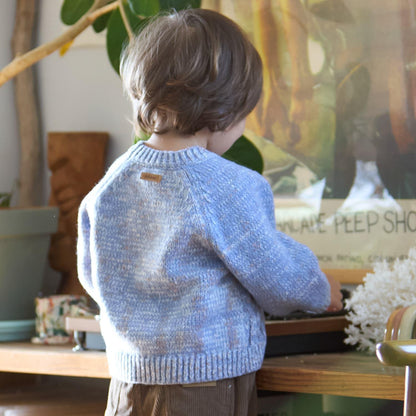 【可水洗】混紡紗線針織衫