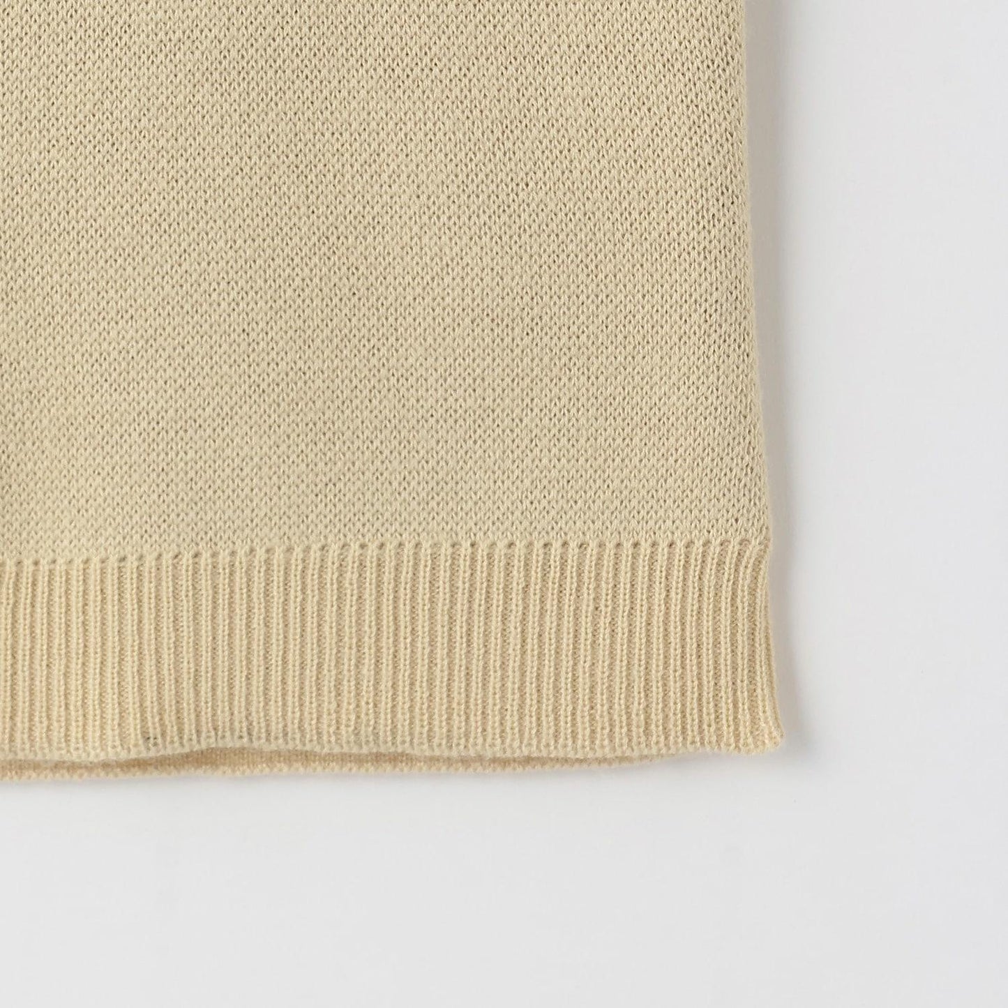 mimi醬毛圈繡貼布針織背心