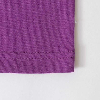 【USA棉】鏈式刺繡標誌寬鬆長袖T恤