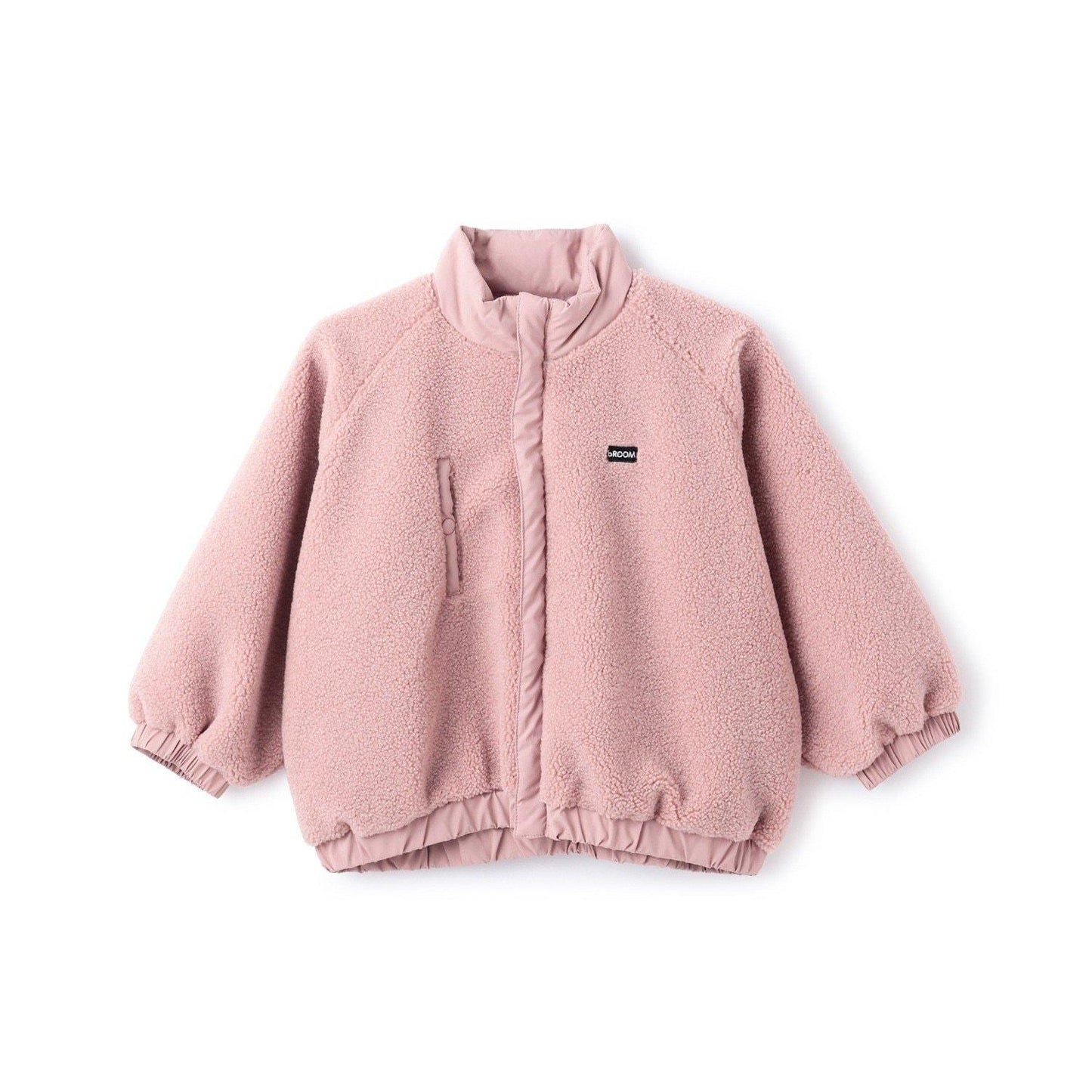 寬鬆廓形仿羊羔絨夾克