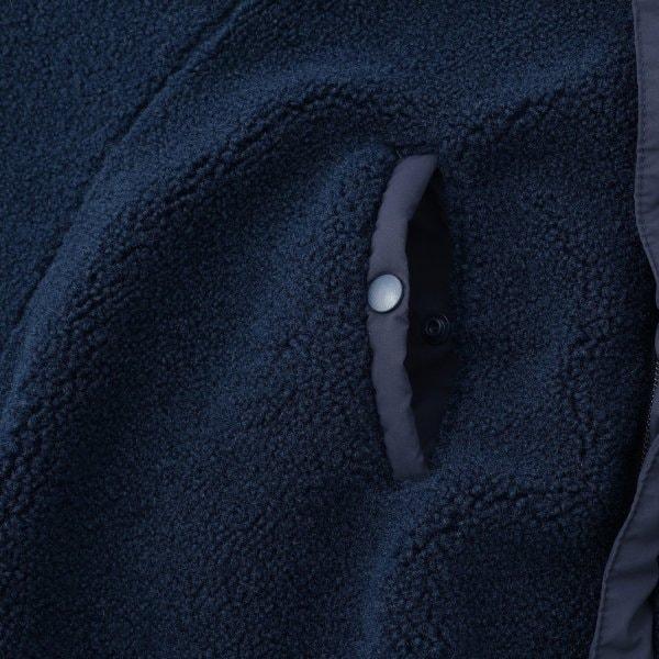 寬鬆廓形仿羊羔絨夾克