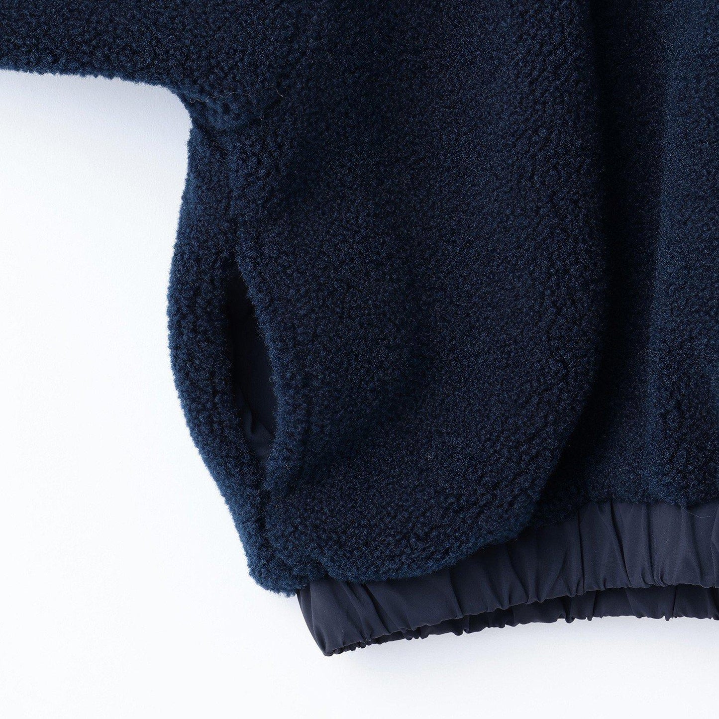 寬鬆廓形仿羊羔絨夾克