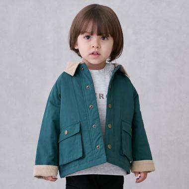 【リンク】斜紋加棉長款風衣