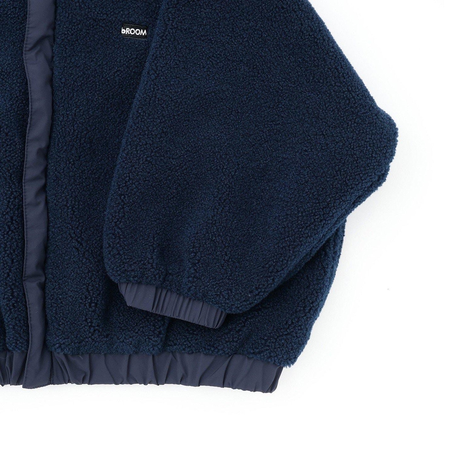 寬鬆廓形仿羊羔絨夾克