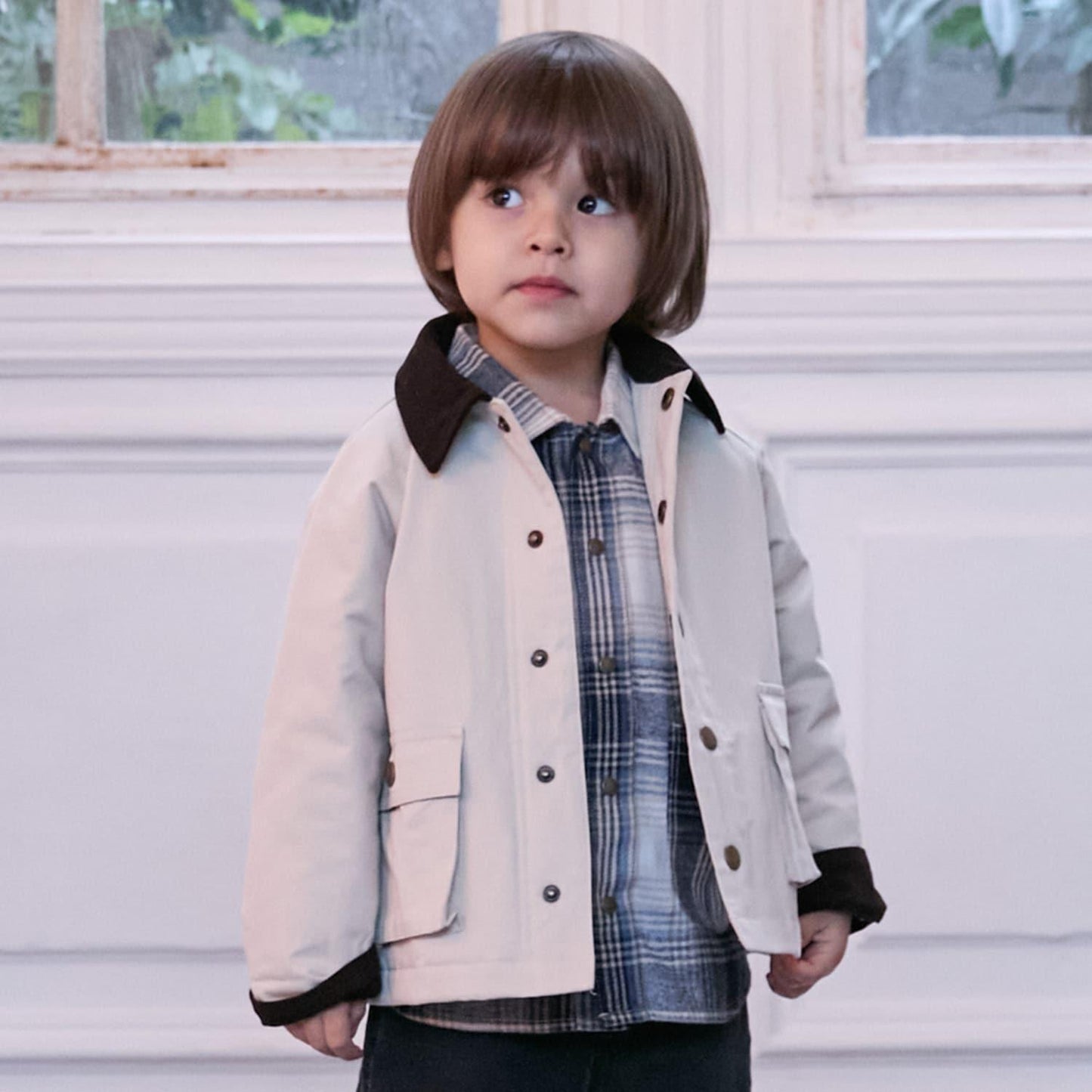 【リンク】斜紋加棉長款風衣