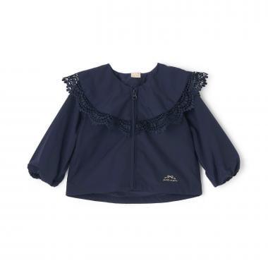 荷葉邊防風外套