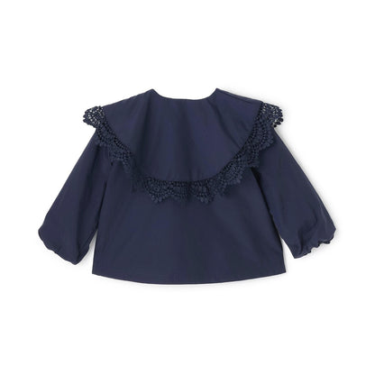 荷葉邊防風外套