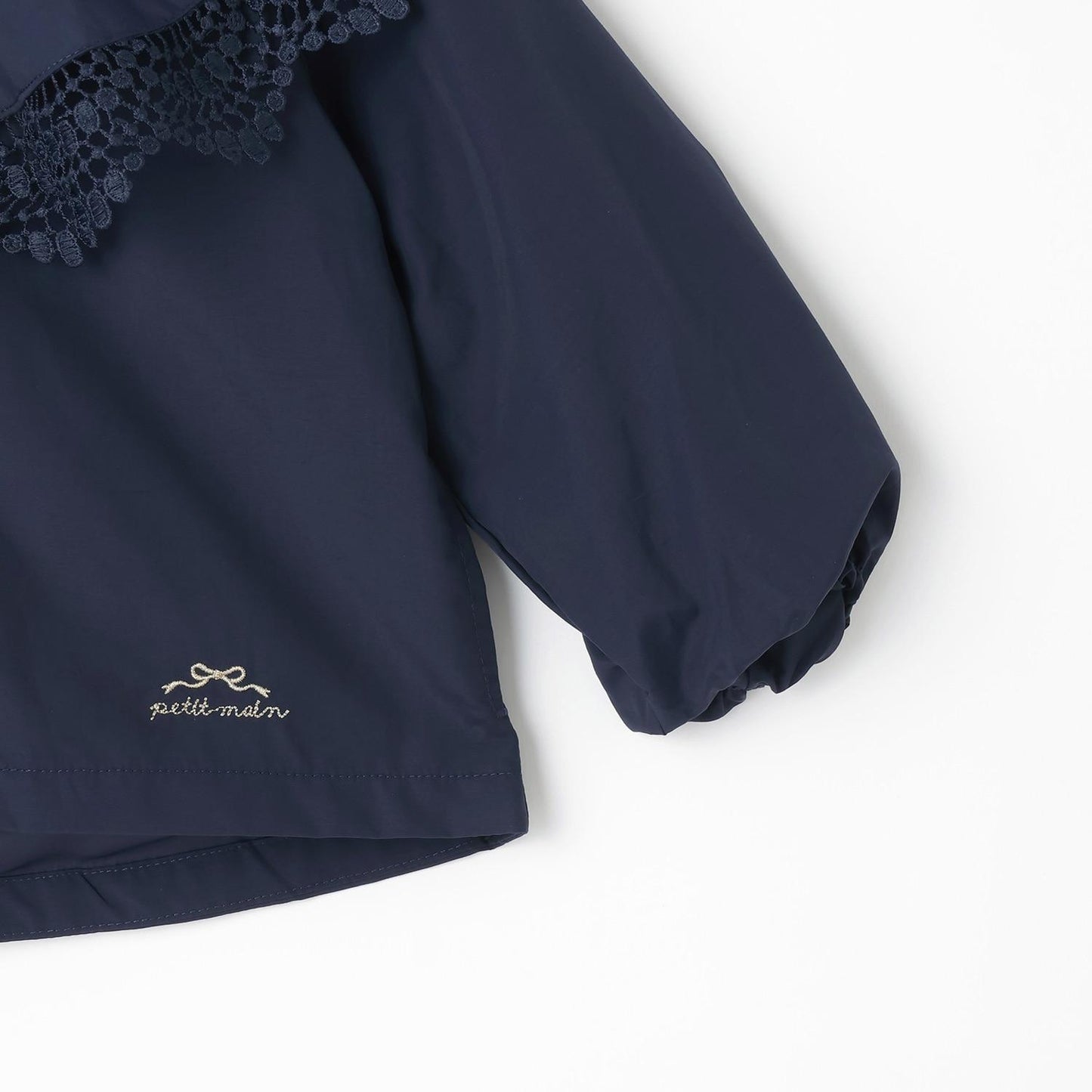 荷葉邊防風外套