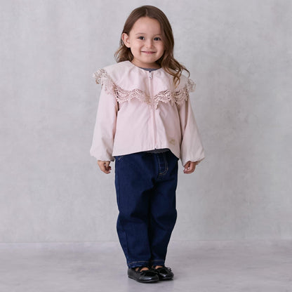 荷葉邊防風外套