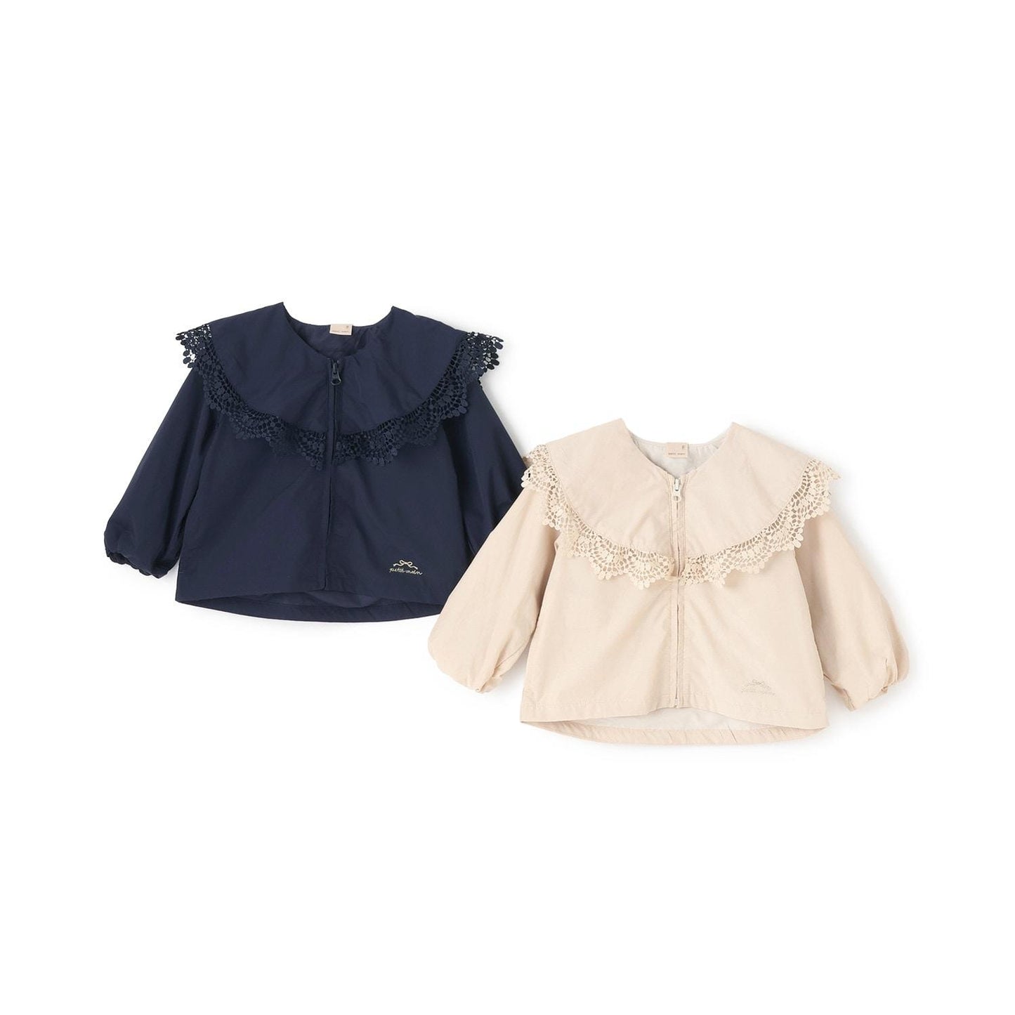 荷葉邊防風外套