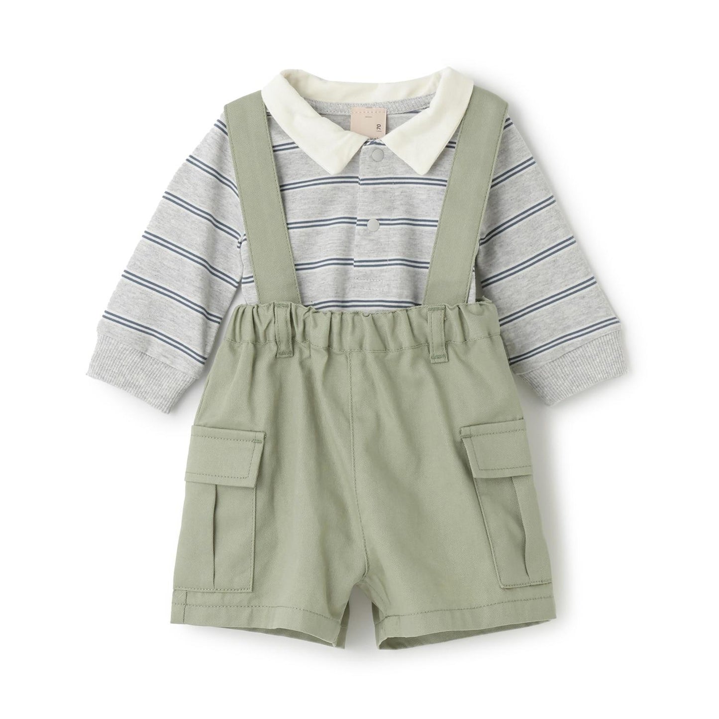 揹帶工裝褲套裝