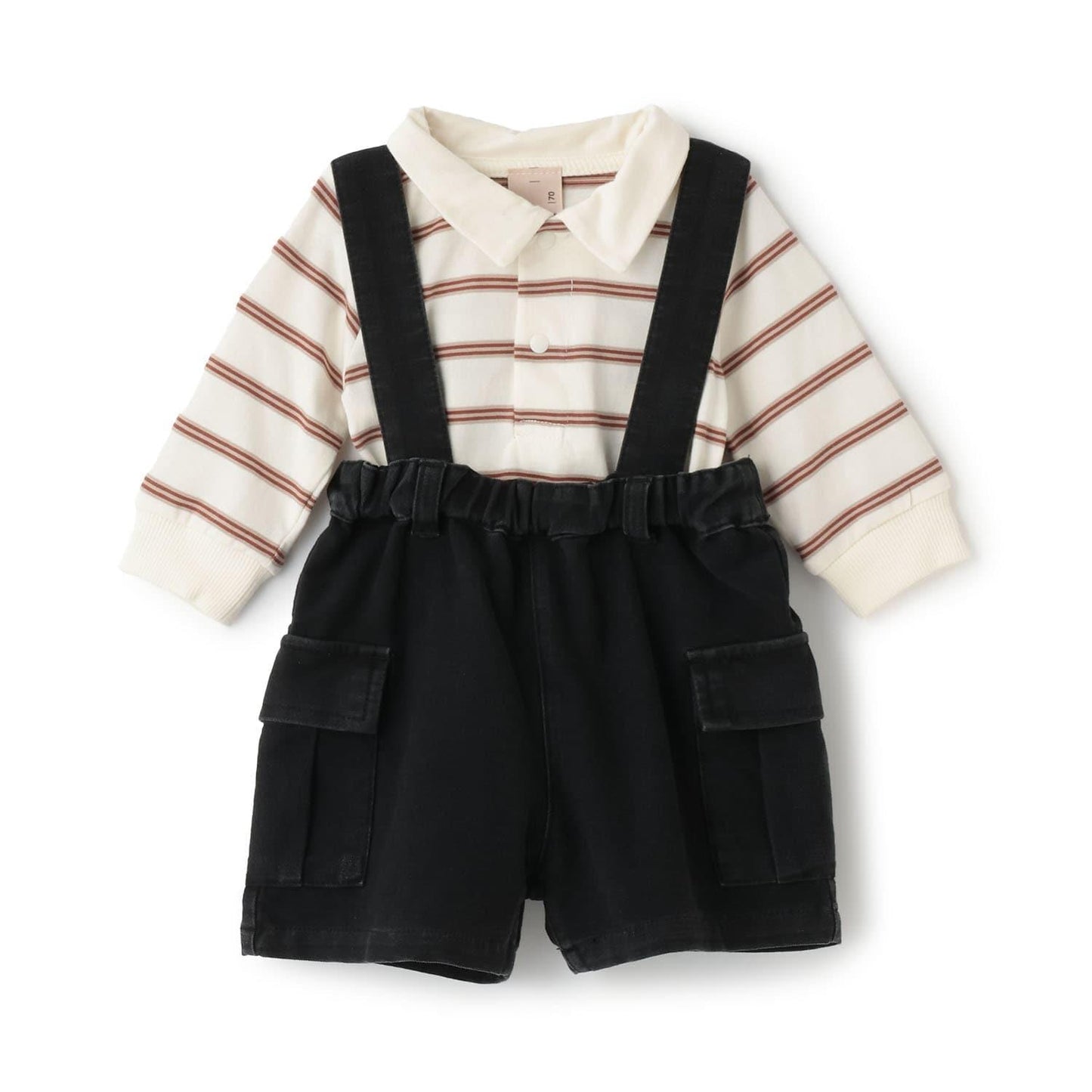 揹帶工裝褲套裝