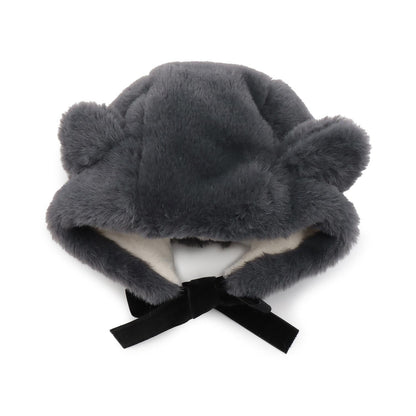 毛絨貓咪帽
