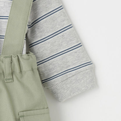 揹帶工裝褲套裝