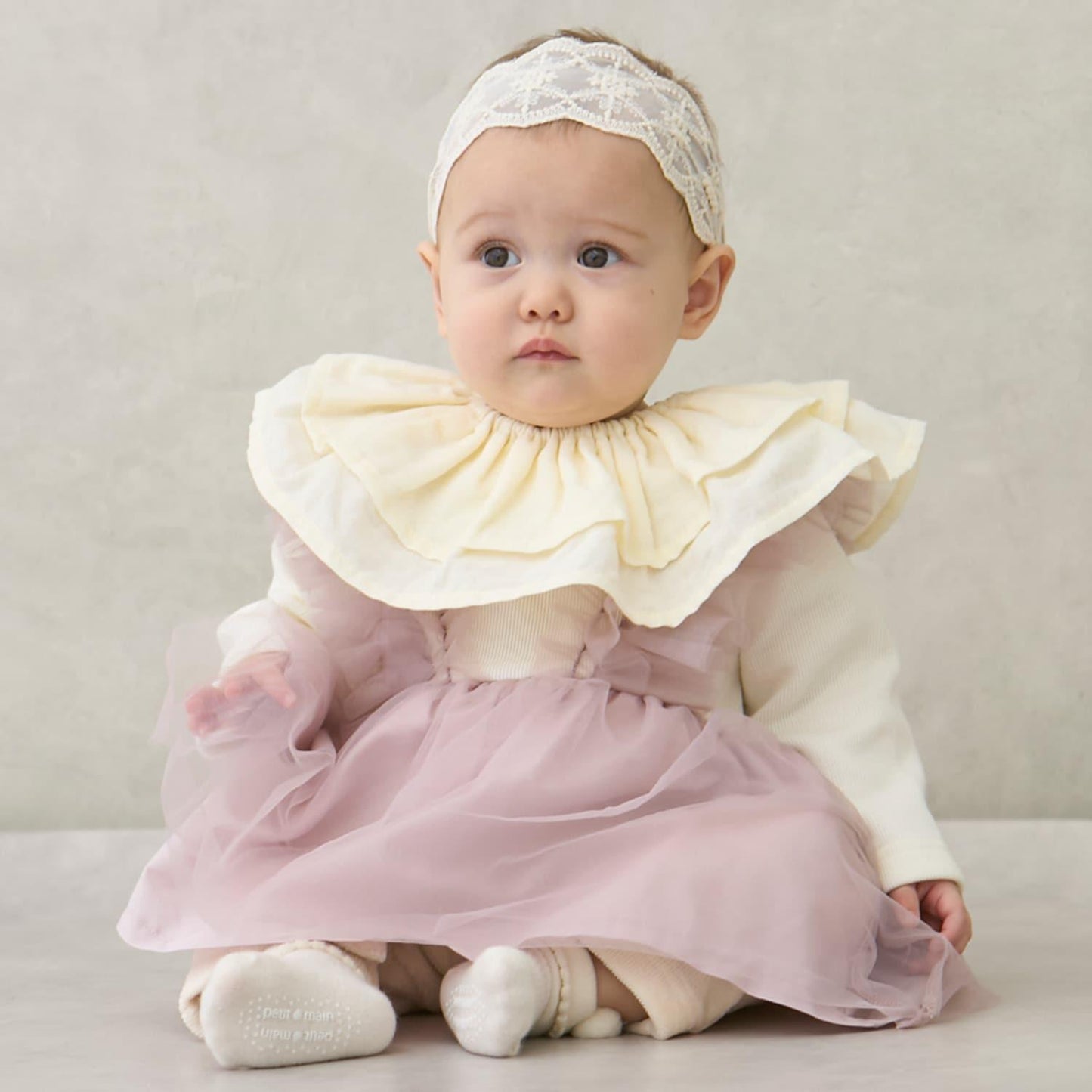 【防水】天使與蝙蝠造型圍兜