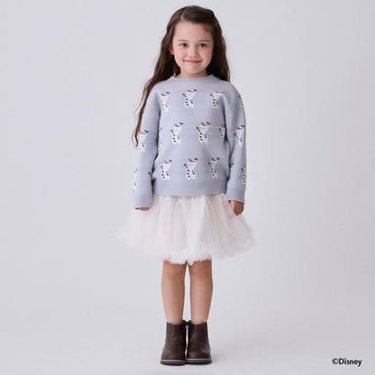 【《迪士尼》】雪寶/全印花針織衫
