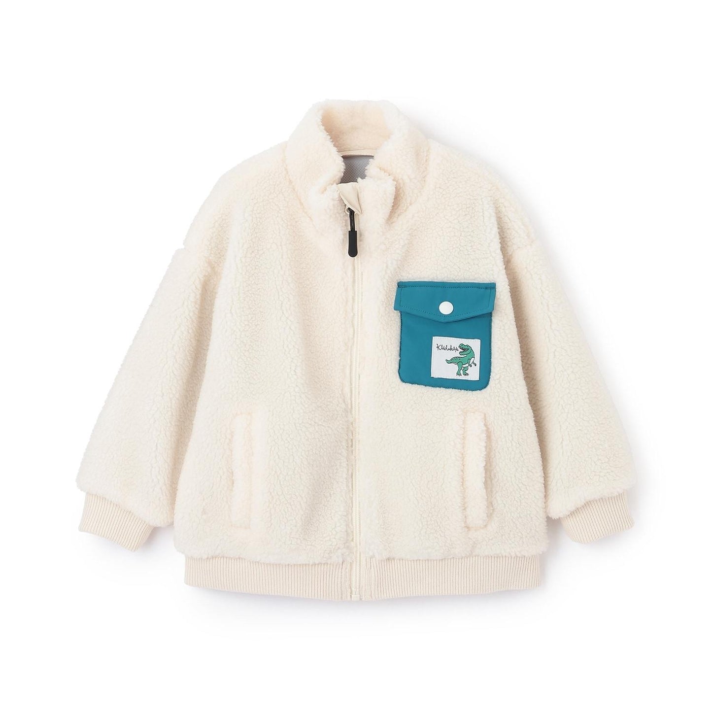 恐龍絨面飛行夾克