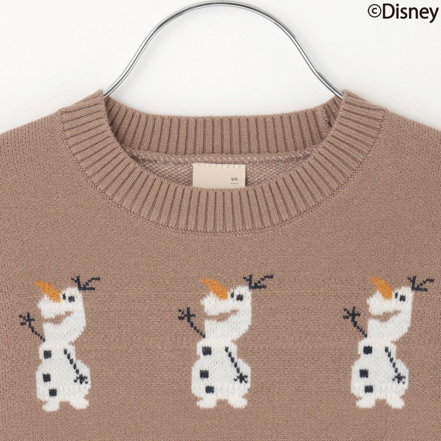 【《迪士尼》】雪寶/全印花針織衫