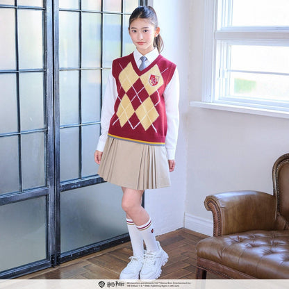 【130cm可選】【Harry Potter】菱格針織背心套裝