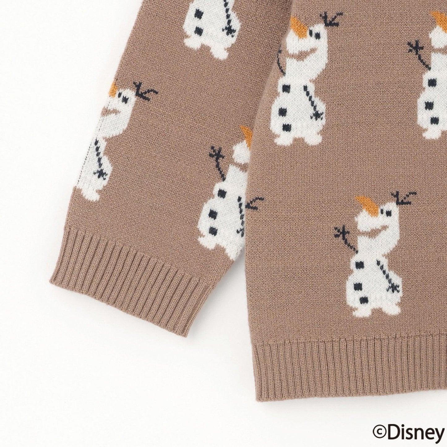 【《迪士尼》】雪寶/全印花針織衫