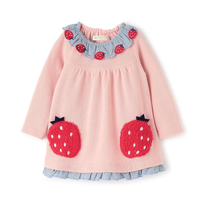 草莓口袋長款上衣