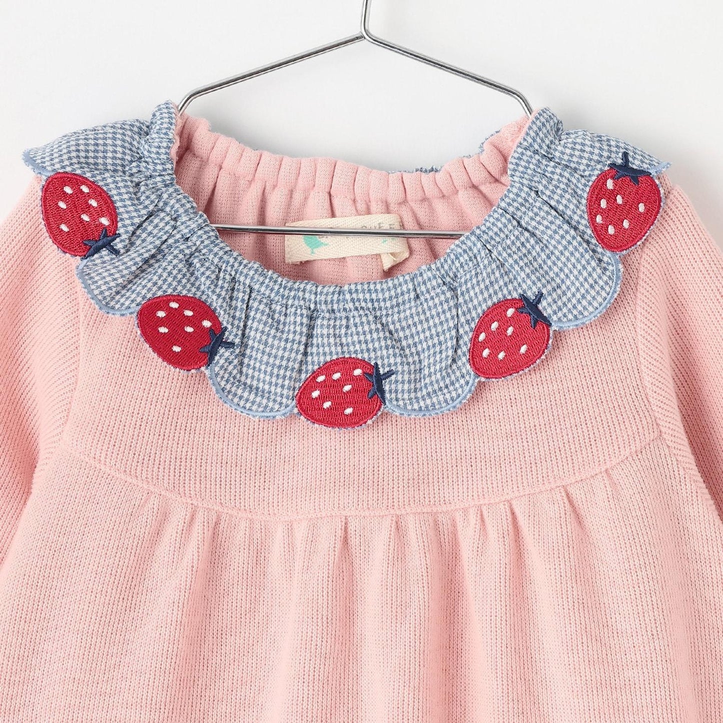 草莓口袋長款上衣