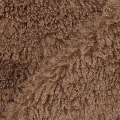 蝴蝶結點綴毛絨外套