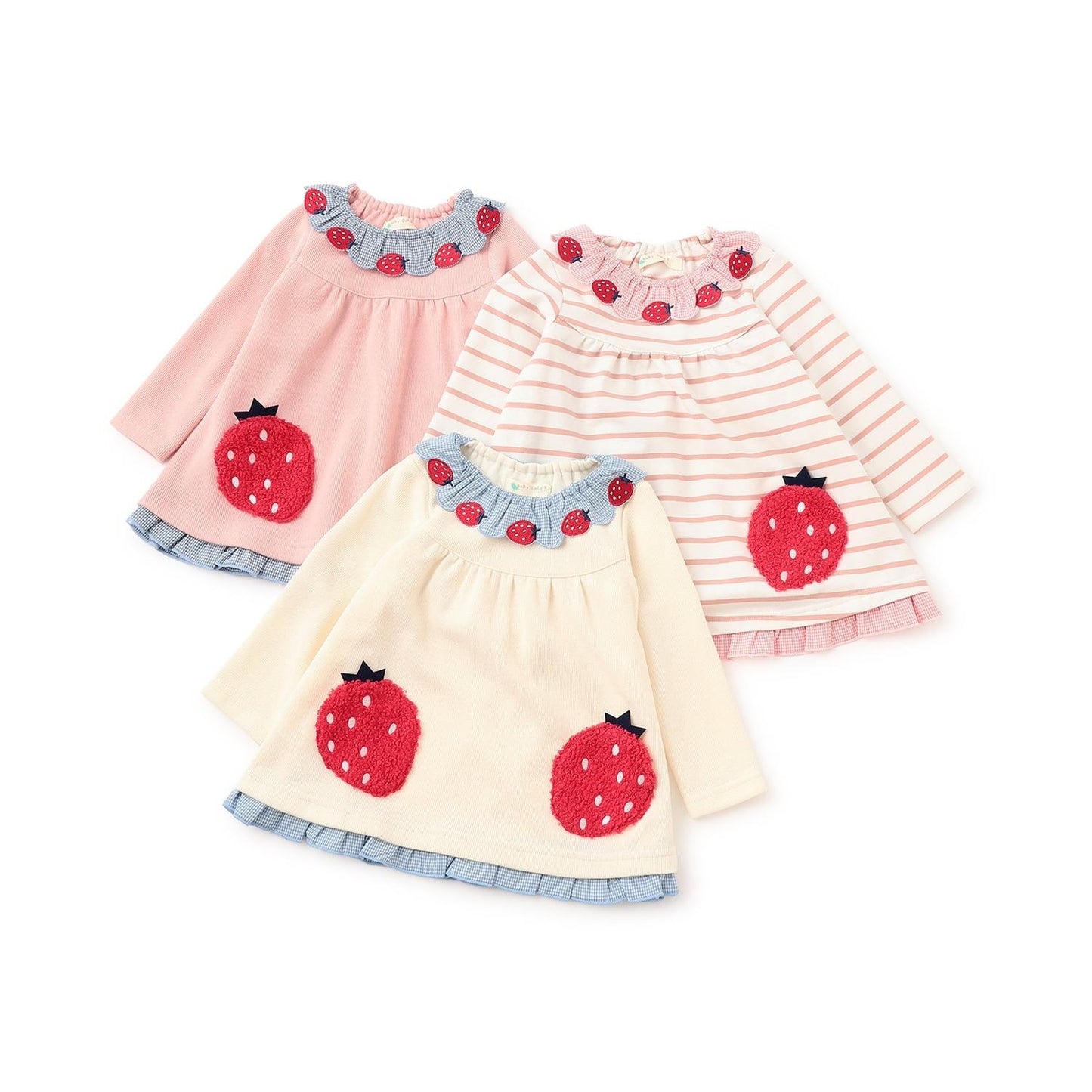 草莓口袋長款上衣