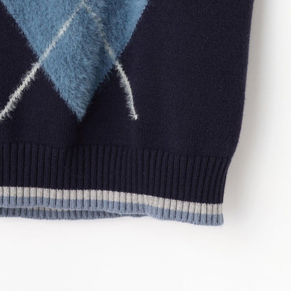 【130cm可選】【Harry Potter】菱格針織背心套裝